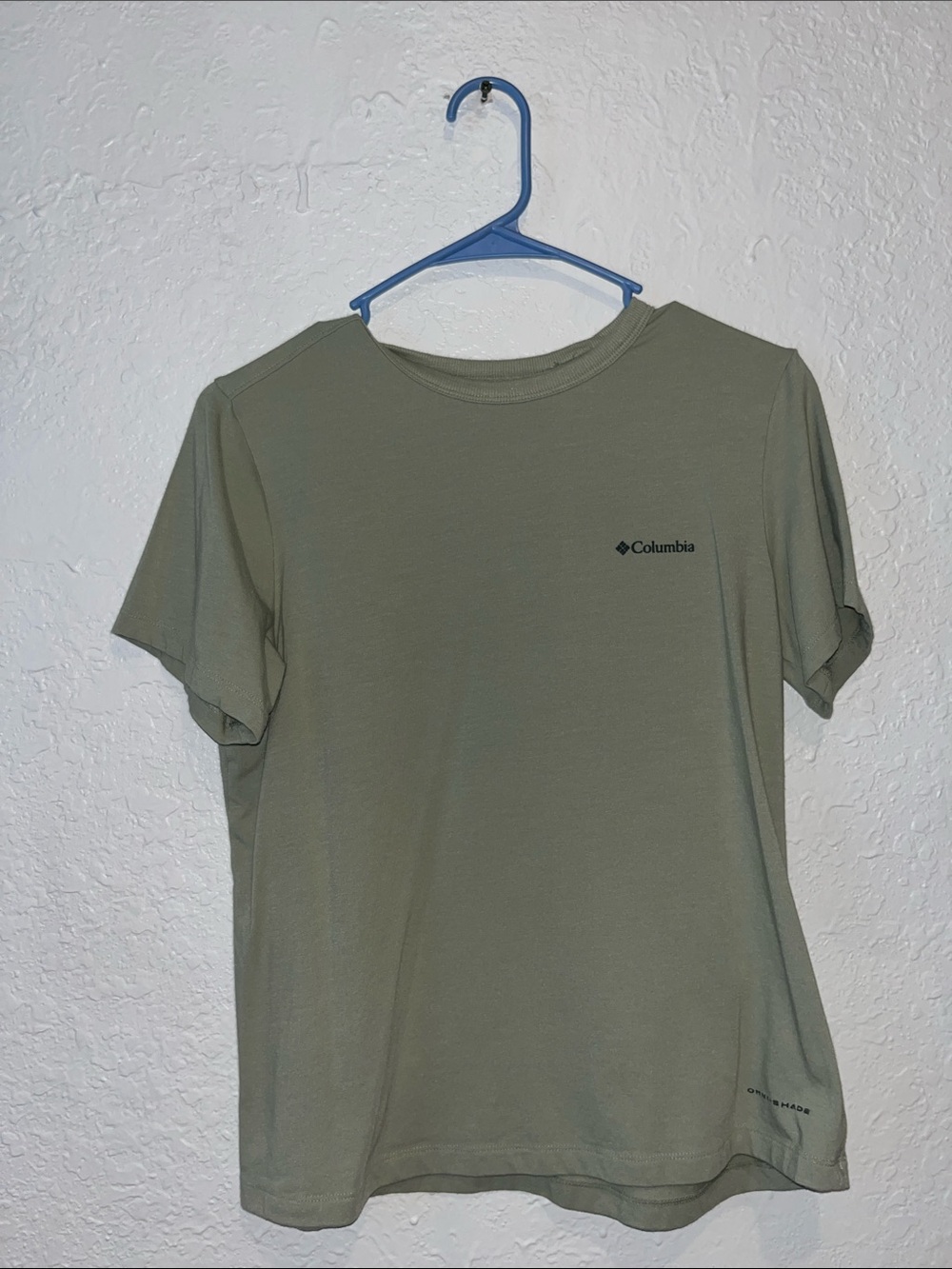 Columbia Olive Green Crew Neck Tee